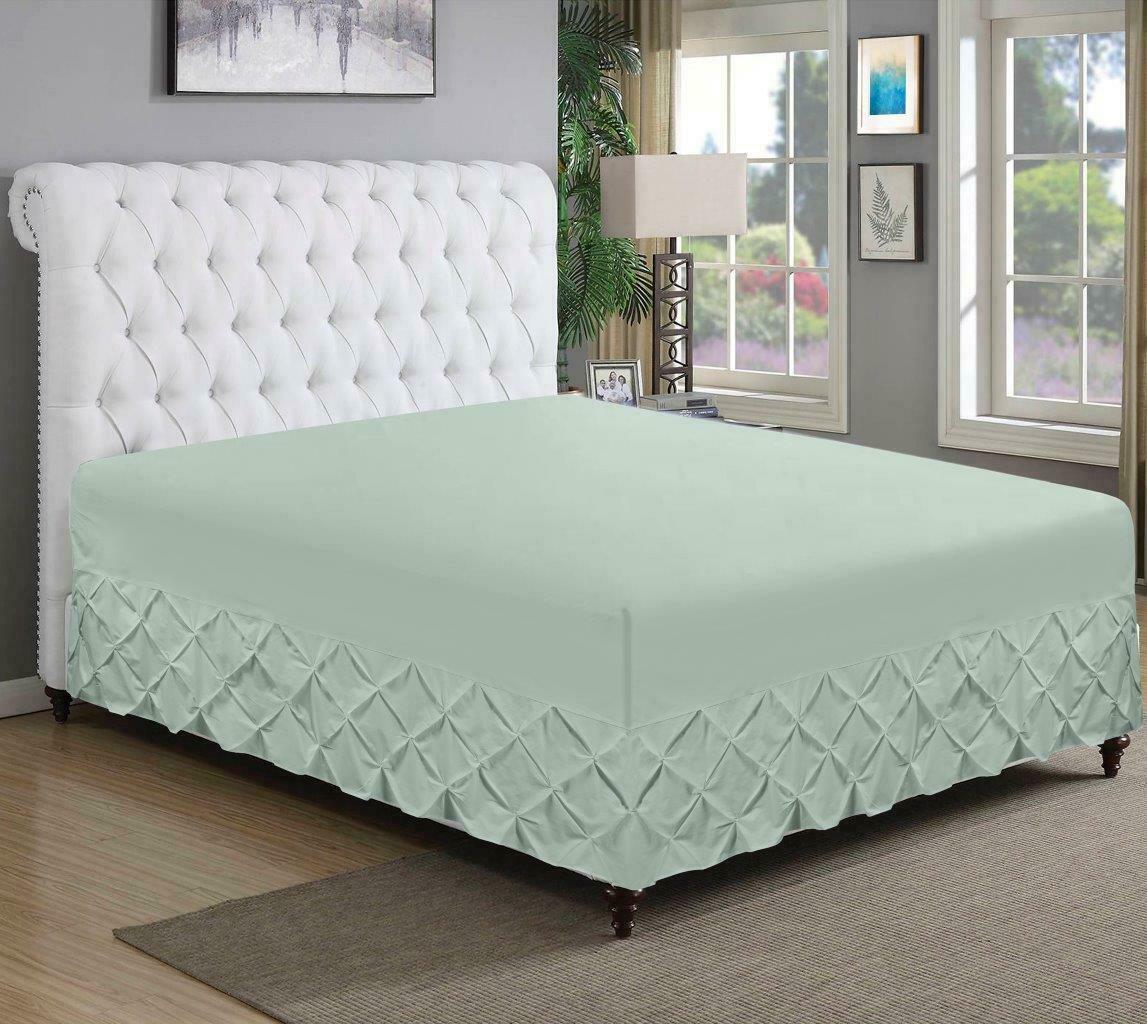 Pintuck Pleated Alford Duvet Cover Set Bedding With Pillowcase All Sizes Colours