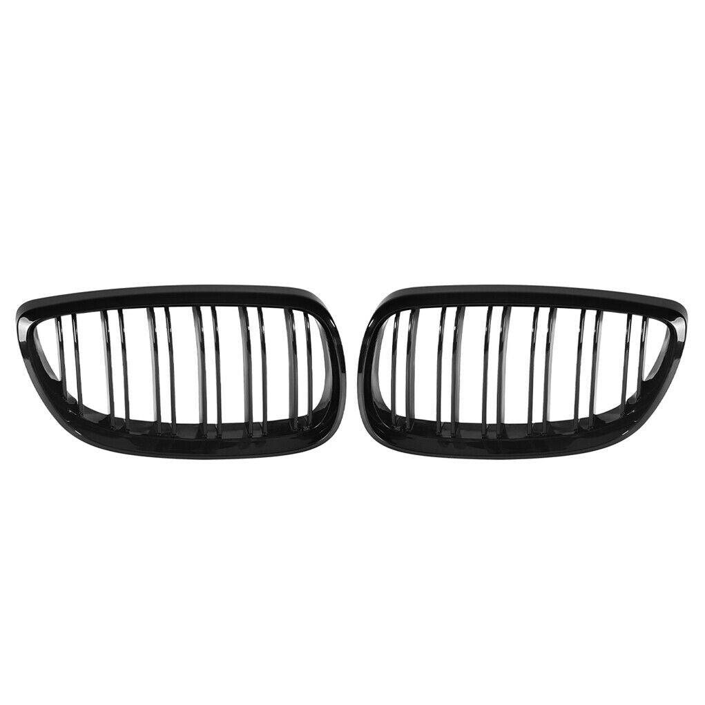 Car Front Bumper Grille Front Kidney Grill for BMW E92 2006-2009 3 Series Gloss