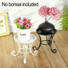 Metal Plant Pot Stand Flower Display Shelf Garden Patio Indoor Outdoor