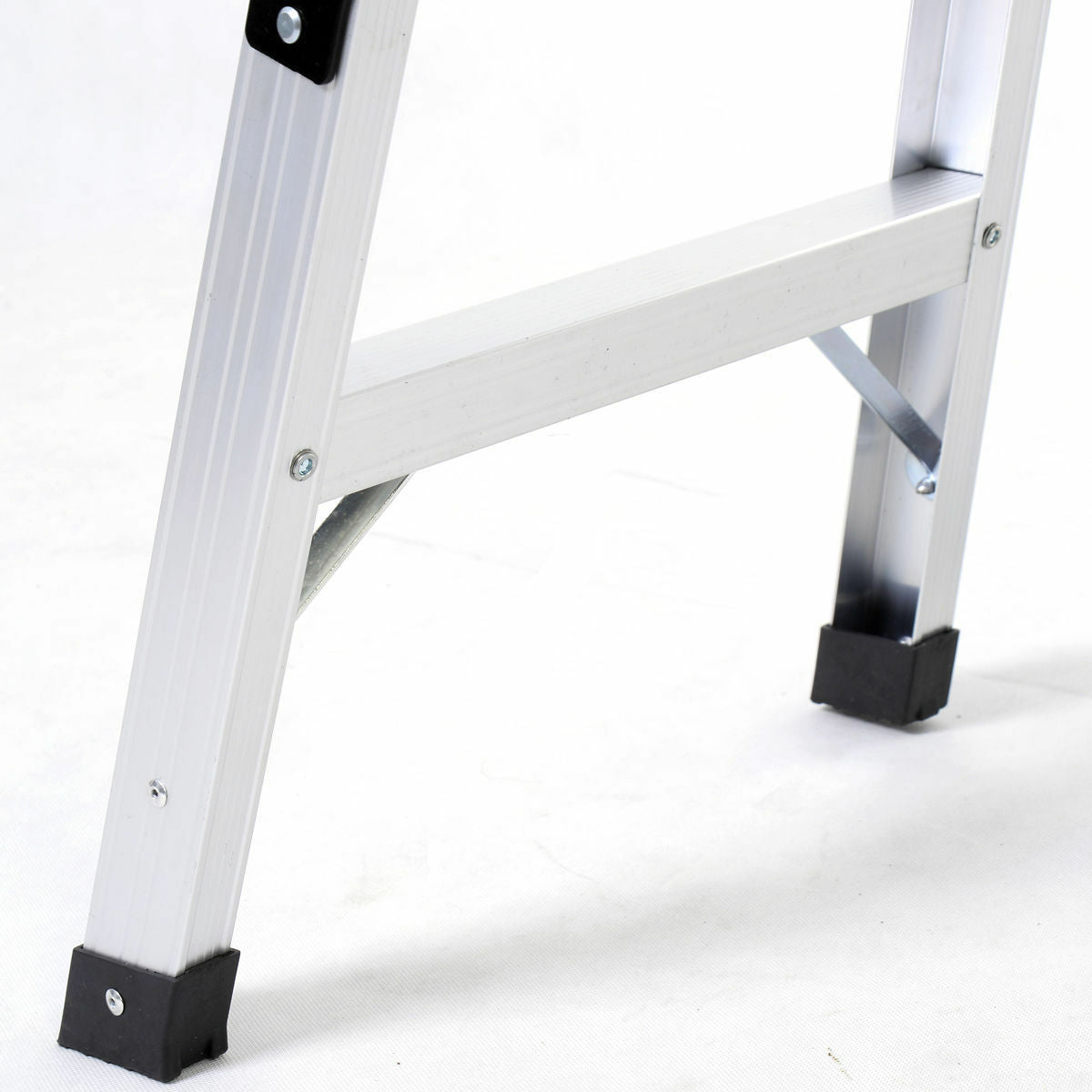 New Folding Aluminium Work Platform Step Up Bench Ladder UK
