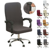 Office Chair Covers Large Stretch Computer Rotating Desk Slipcover with Zipper