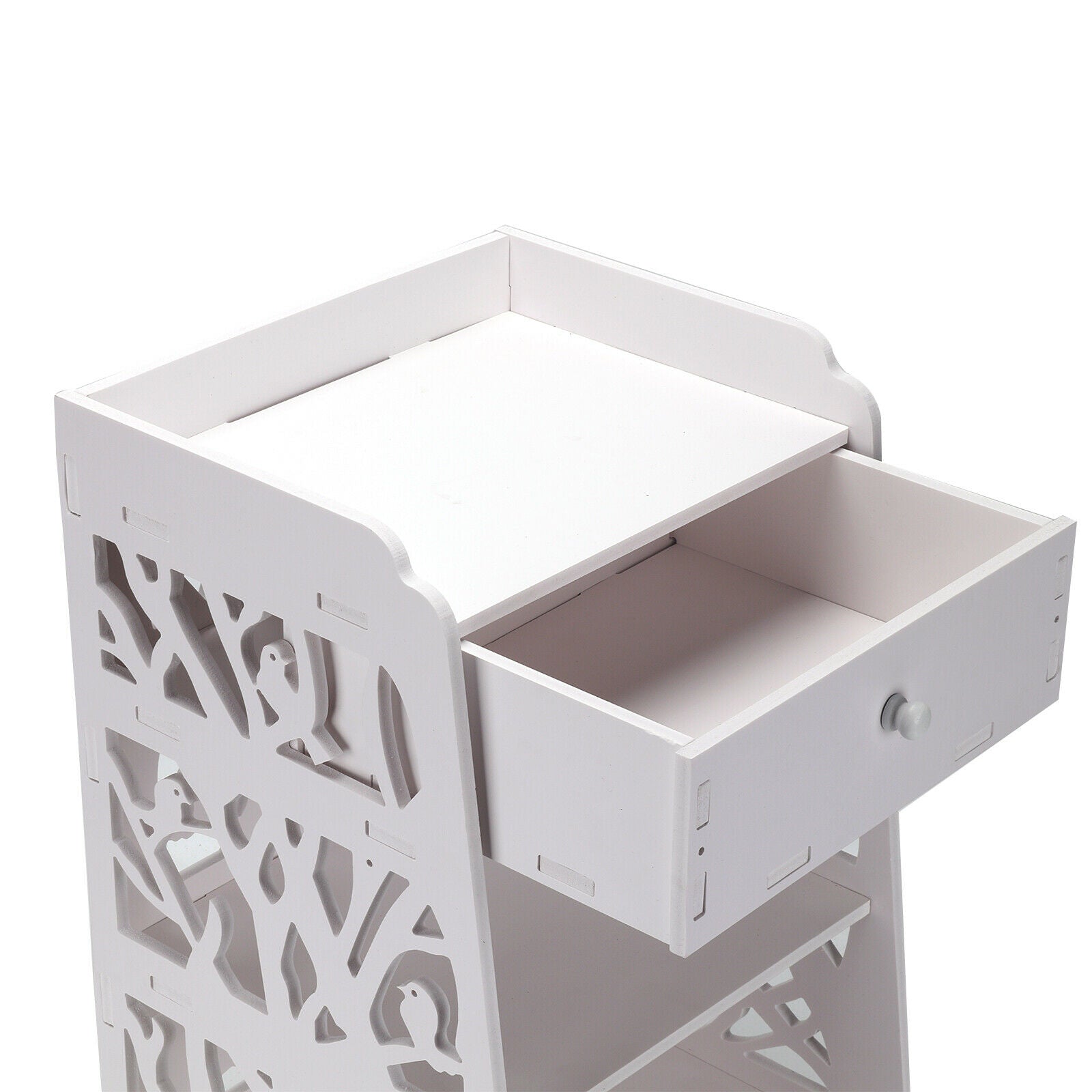 Bedside Tables Cabinet Drawer Night Stand Storage Furniture Shelf Cupboard UK