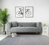 1/2/3 Seater Elastic Sofa Covers Slipcover Settee Stretch Floral Couch Protector