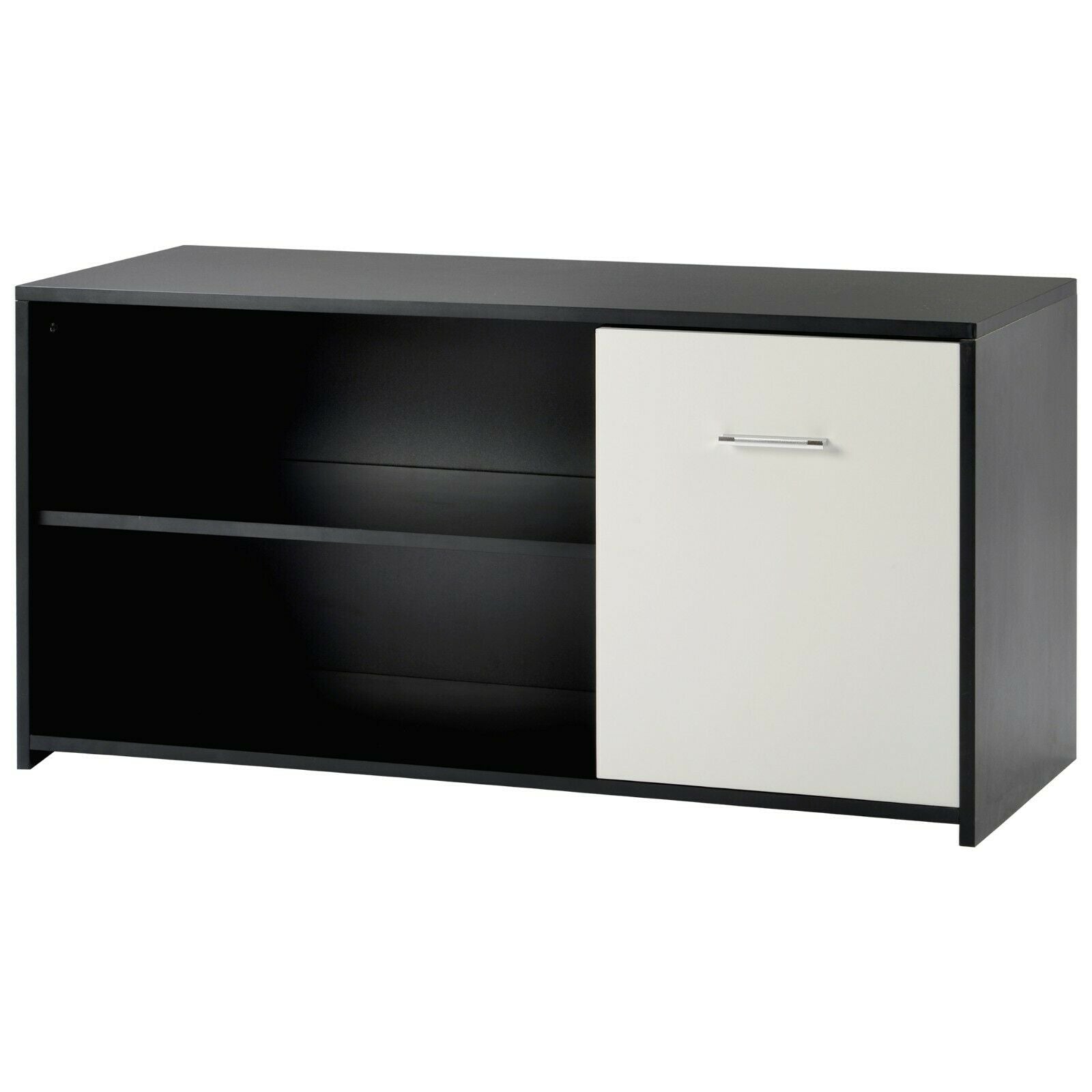 Modern Unit Wooden TV Cabinet Stand Unit Table With Shelves Cupboard Furniture