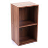 2 3 4 TIER WOODEN BOOKCASE SHELVING DISPLAY STORAGE UNIT CUBE WOOD SHELVES SHELF