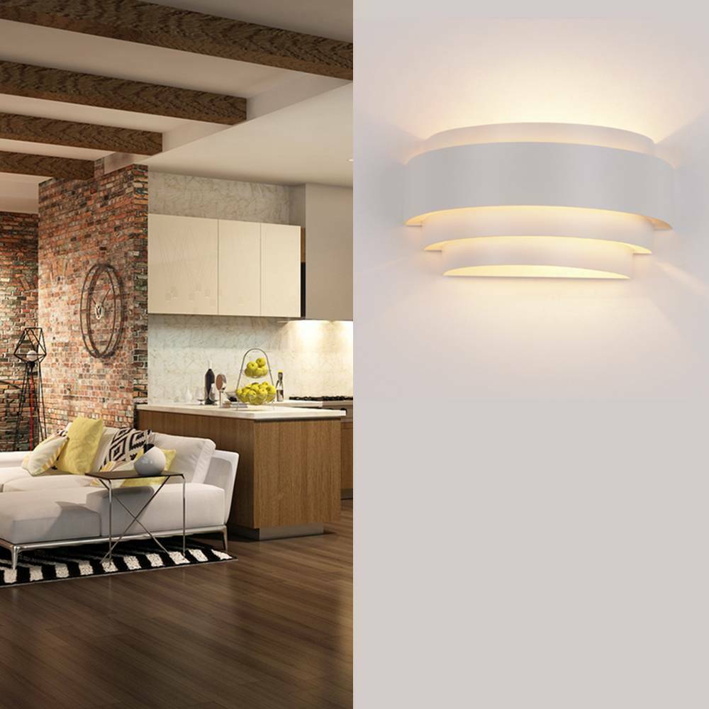 5W Modern E27 Iron Wall Lights Up Down Light Indoor Corridor Living Room Bedroom