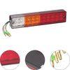 2x12V LED Rear Tail Stop Reverse Lamp Indicator Light Trailer Caravan Van Truck