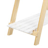 3 Tier Ladder Shelf Storage Shelving Unit Bookcase Rack Plant Display Stand Wood