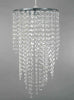 Modern Chandelier Acrylic Crystal Light Shades Beaded Droplet Ceiling Pendant