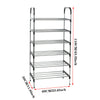 3/4/5/6 Tier Extra Large Shoe Rack Space Saving Storage Organiser Shelf Entryway