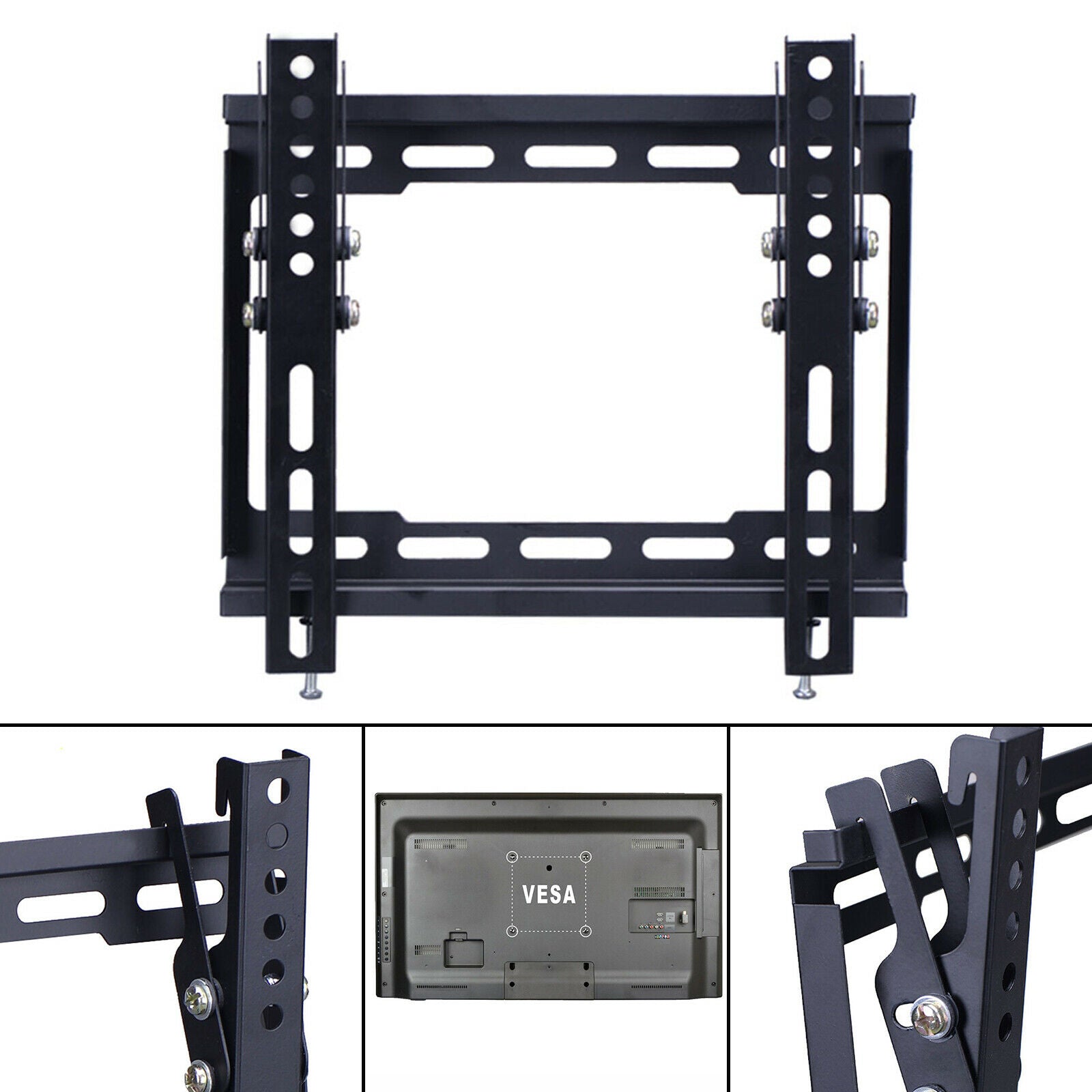 TV Wall Bracket Mount Tilt For 14 20 25 30 32 38 40 42 Inches 3D Plasma LCD LED