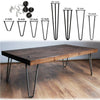 4 x Hairpin Legs / Hair Pin Legs Set for Furniture Bench Desk Table Metal Steel