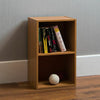 Oxford 2 3 4 5 Tier Cube Bookcase Display Shelving Storage Unit Wood Furniture