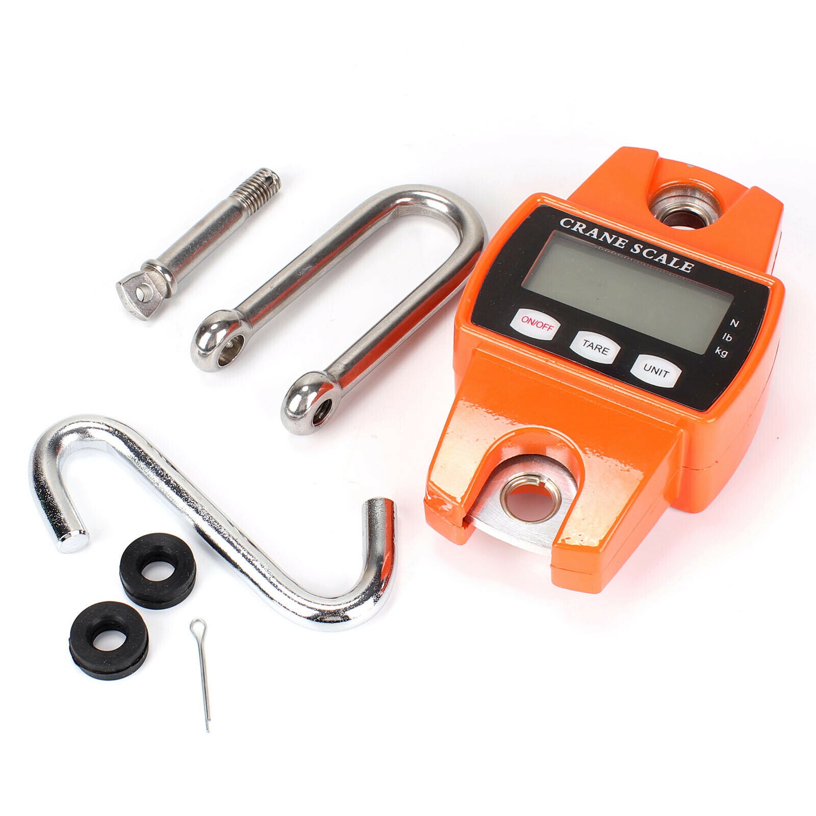 300kg/600lb Heavy Duty Digital Crane Scale Weighing Luggage with Mini Hook