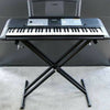 Electronic Piano X Double Stand Music Keyboard Standard Rack Adjustables Metal