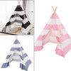 Cotton Canvas Kids Teepee Tent Childrens Wigwam Indoor Outdoor Play House Large