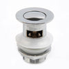 Bathroom Single Lever Basin Mono Mixer Tap With Waste Unit Chrome Brass UK