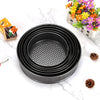 SET OF 6 ROUND CAKE MAKING TINS NON STICK BAKING BAKE TRAY HOME PARTY WEDDING