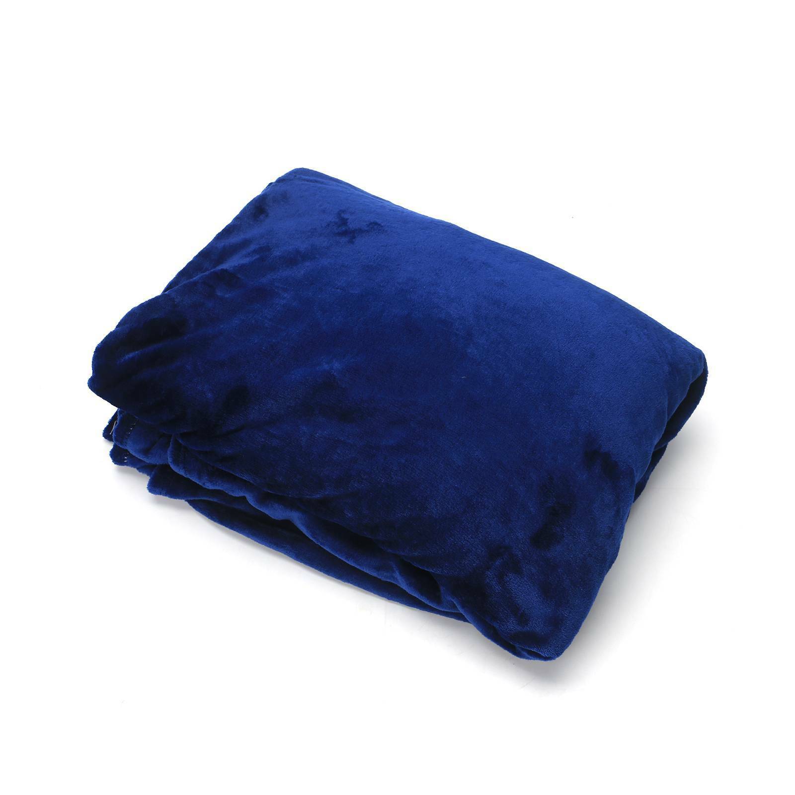 1.5*2M Polyester Throw Blanket Large Sofa Bed Thick Warm Faux Double Size