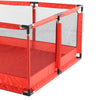 4 Sides Baby Playpen by house & Round Zipper Door Play Pen for Toddlers