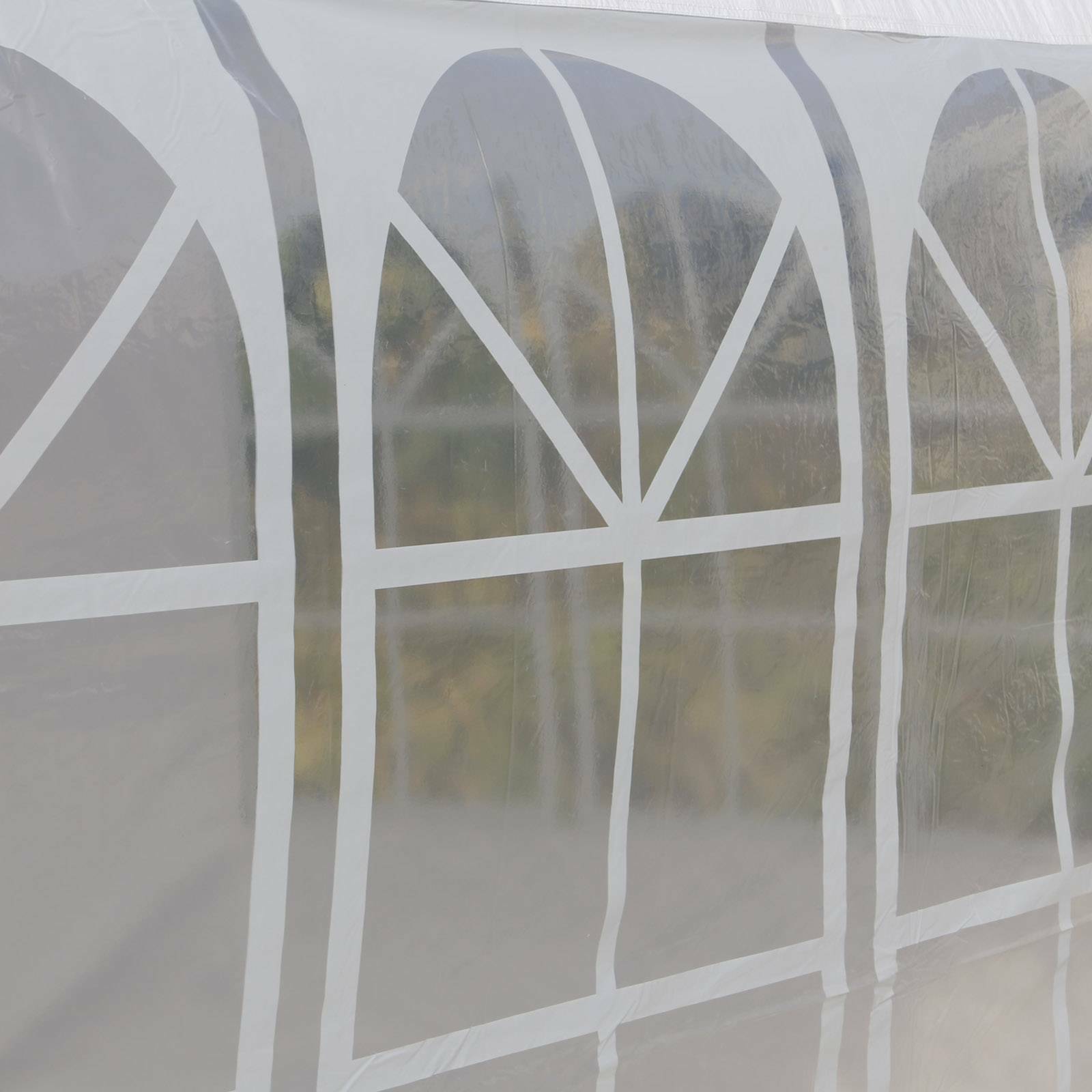 Modern Marquee Canopy Waterproof Garden Wedding Party Tent Sides 3Mx4M UK