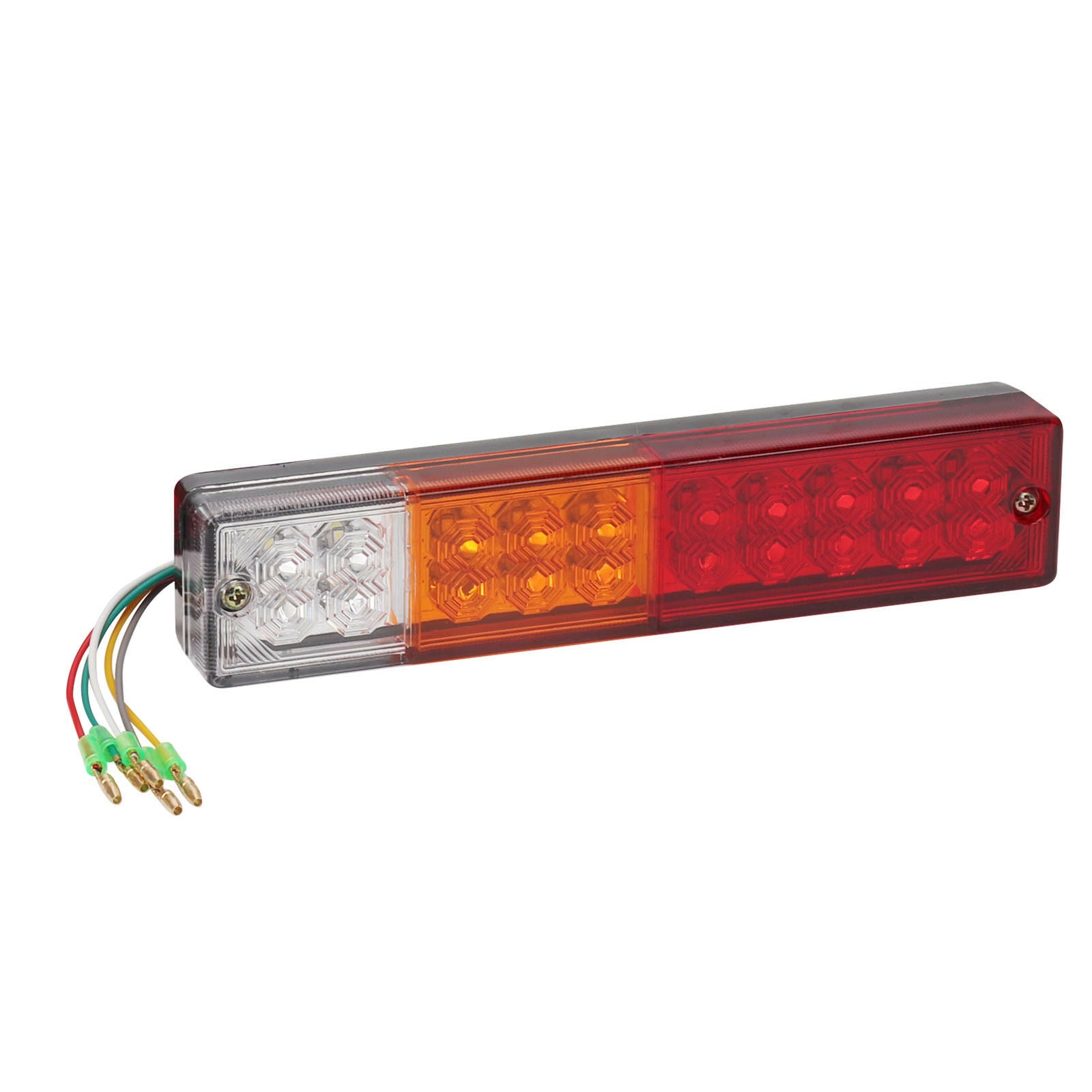 2x12V LED Rear Tail Stop Reverse Lamp Indicator Light Trailer Caravan Van Truck