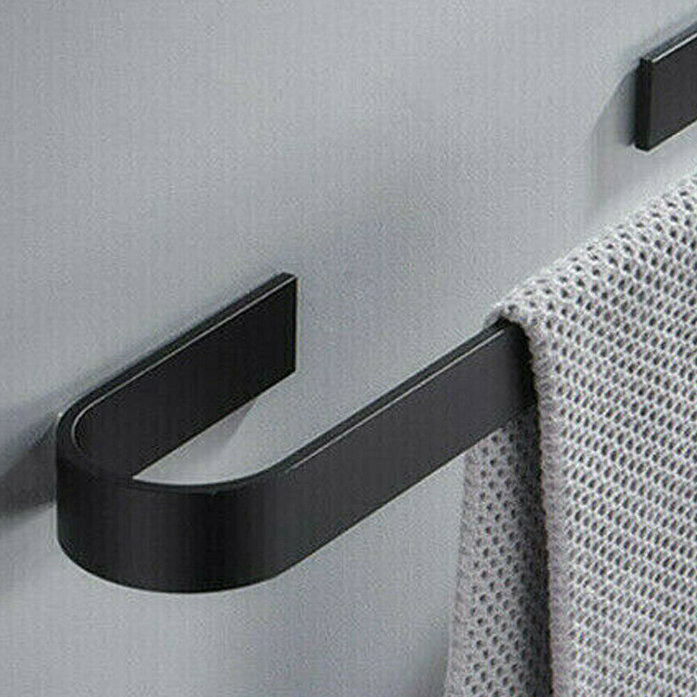 25cm New Towel Rail Rack Holder Wall Mounted Bathroom Shelf Stainless steel UK