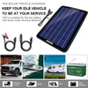 5 Watt 10W Solar Panel 12 Volt Trickle Battery Charger for Car Van Caravan Boat