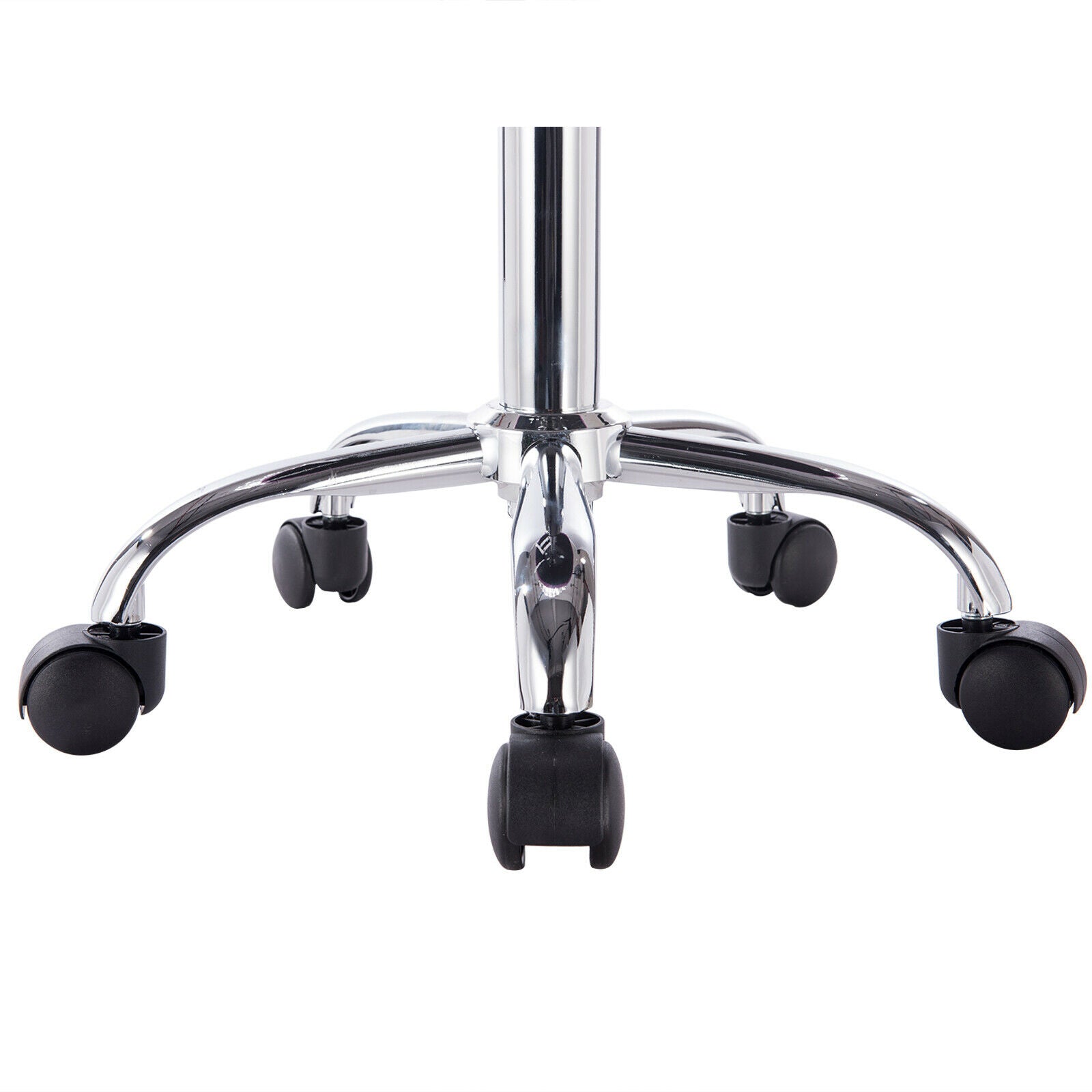 Faux Leather Breakfast Bar Stool Swivel Kitchen Chair Chrome Gas Lift Pub Stools