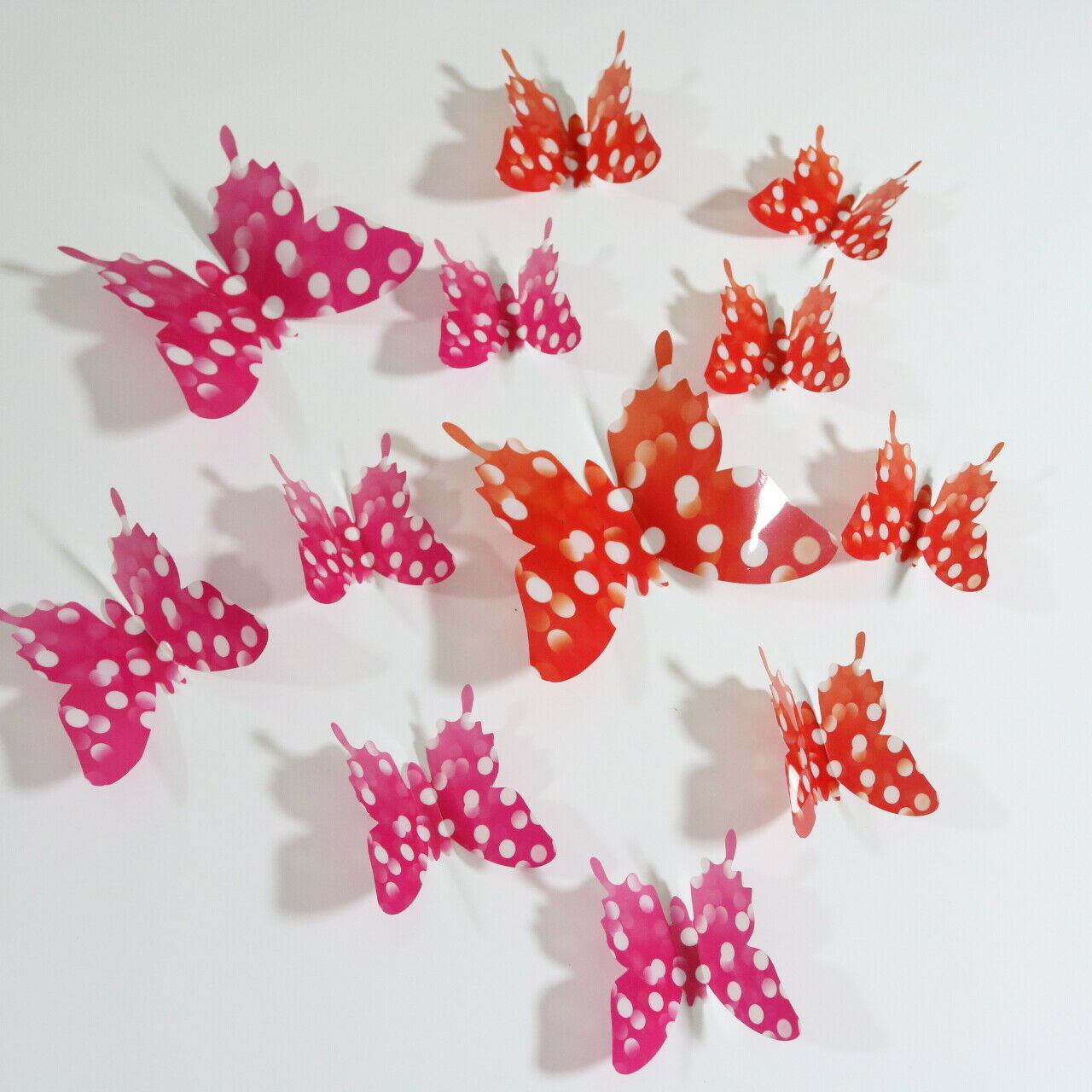 12 x 3D Butterfly Wall Stickers Home Decor Room Decoration Sticker Bedroom Girl