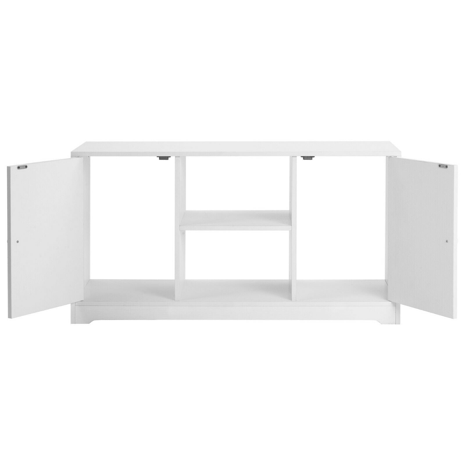 Modern Unit Wooden TV Cabinet Stand Unit Table With Shelves Cupboard Furniture