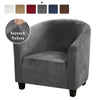 Tub Chair Covers Slipcovers Elastic Polyester Fabric Armchair Sofa Seat Covers