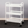 3/4 Tier Mesh Storage Basket Shelf Rack Trolley Cart Kitchen/Bath Organiser Unit