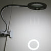 Desk Table Top 8x Magnifier Lamp Eyelash Beauty Nail Salon Tattoo White