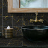 10-90X Mosaic Wall Tile Sticker Bathroom Kitchen Home Decal Decor Self Adhesive