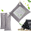 3 Pack Natural Air Purifying Bag Reusable Bamboo Activated Charcoal Freshener