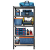 5 Tier Garage Storage Racking Shelves Heavy Duty 180 x 90 x 60cm Boltless Metal