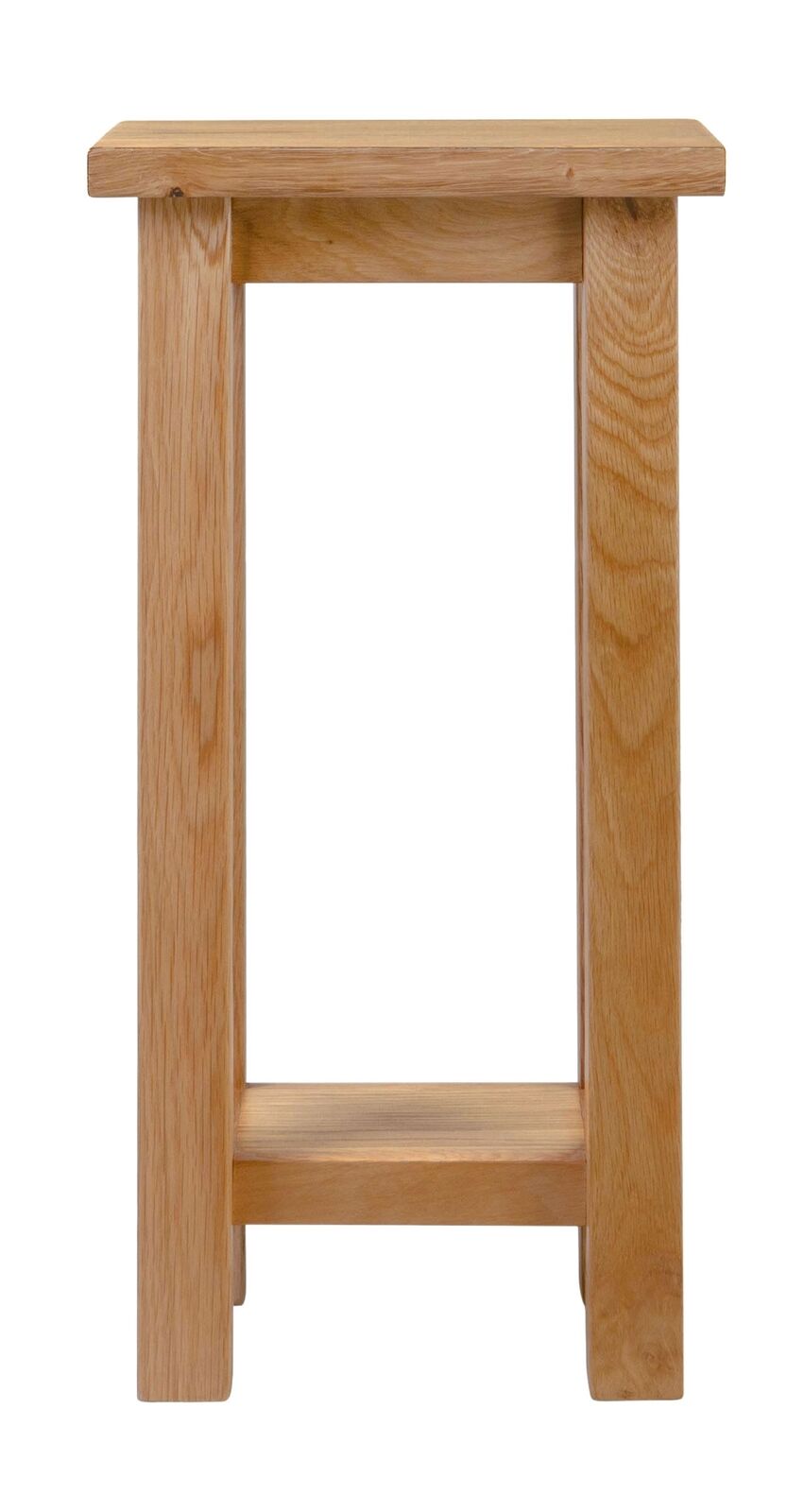 Small Oak Side Plant Table | Solid Wood Telephone/Lamp/Bedside/End Stand