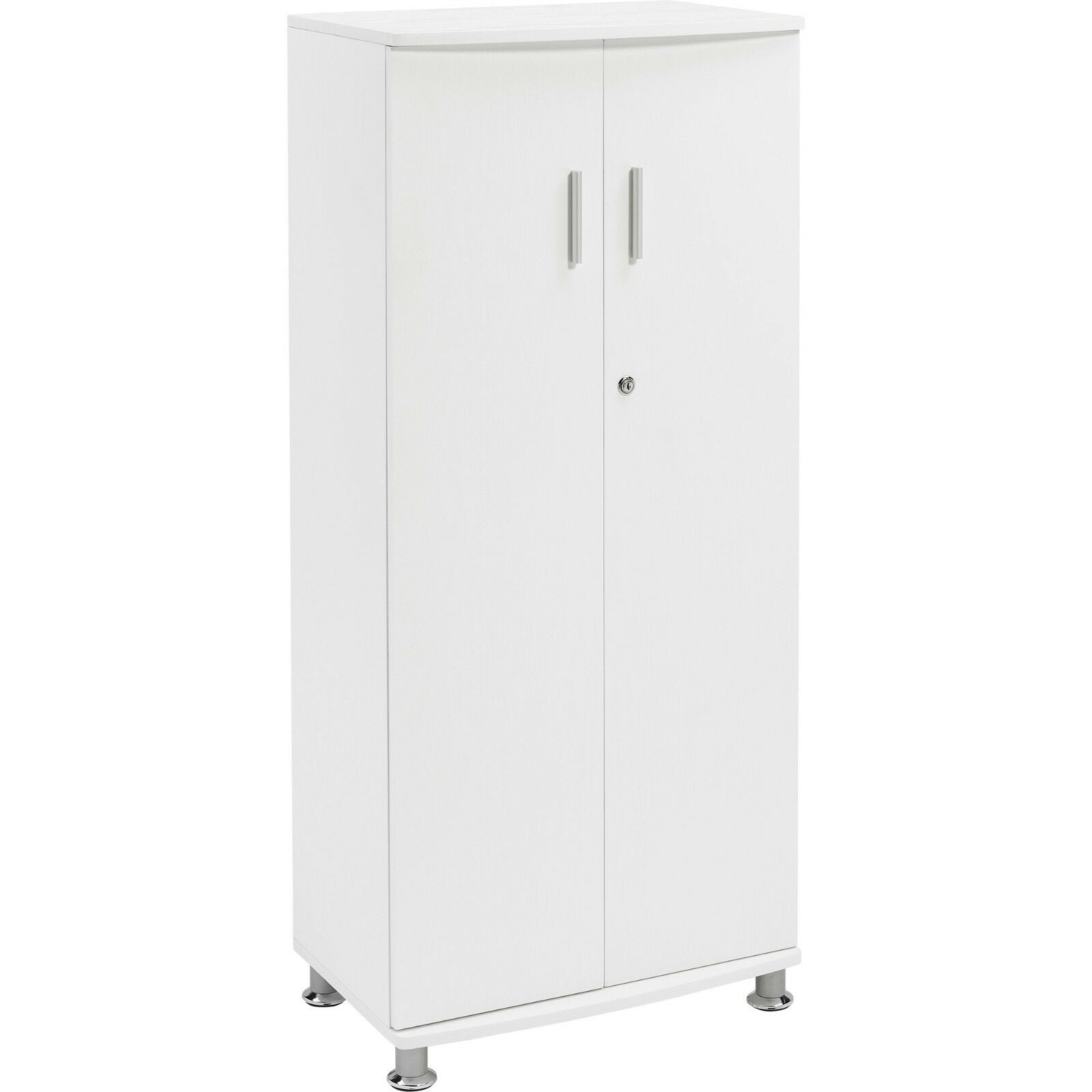 3 Shelf Cupboard Storage with Lock Furniture for Home Office Piranha Bonito PC 6