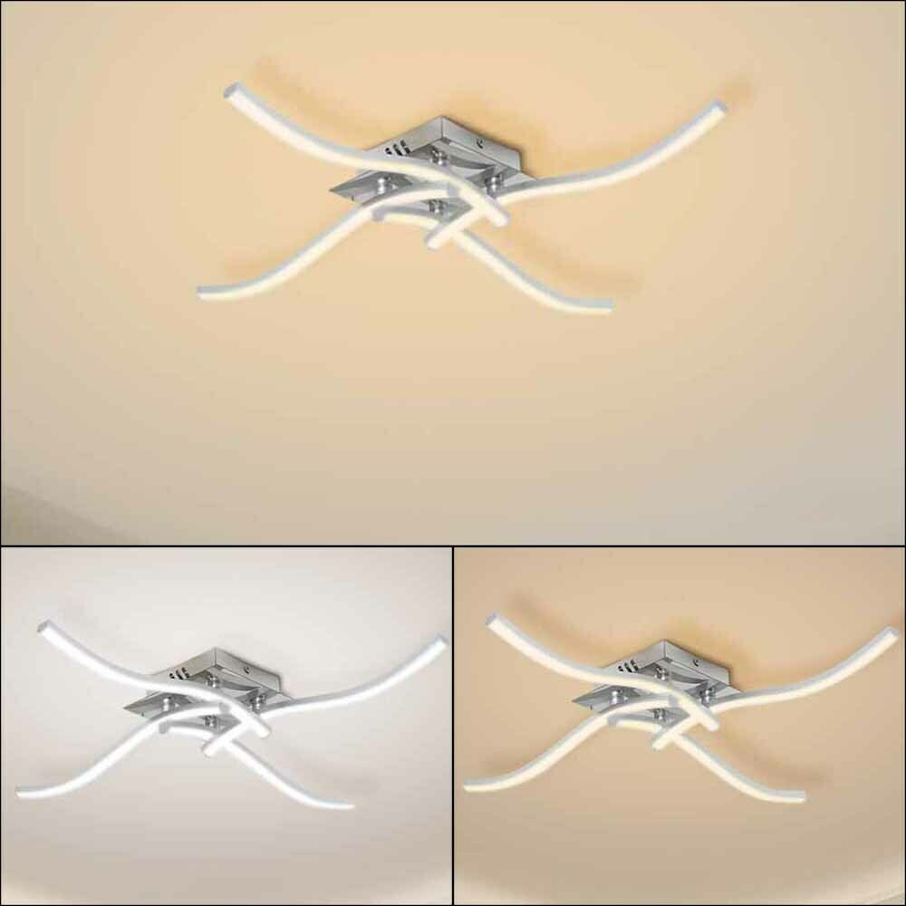 LED 4 Light Ceiling Lights Chandelier Bright Lamp Living Room Bedroom Kitchen