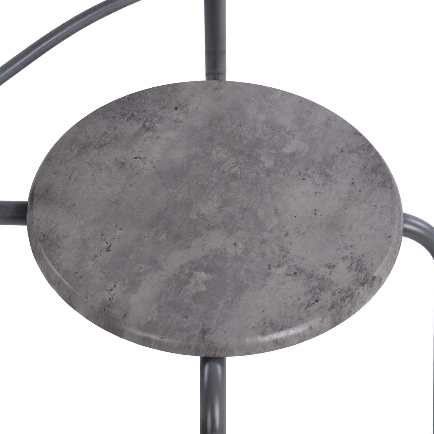 3pcs Dining Table Set and 2 Stools Breakfast Bar for Dining Room/ Kitchen HT