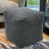 Jumbo Cord Beanbag Cube Large Pouffe Bean Bags in Plush Jumbo Cord beanbags NEW