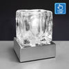 Dimmable Touch Table Light Glass Ice Cube Bedside Study Office Dimmer Lamp