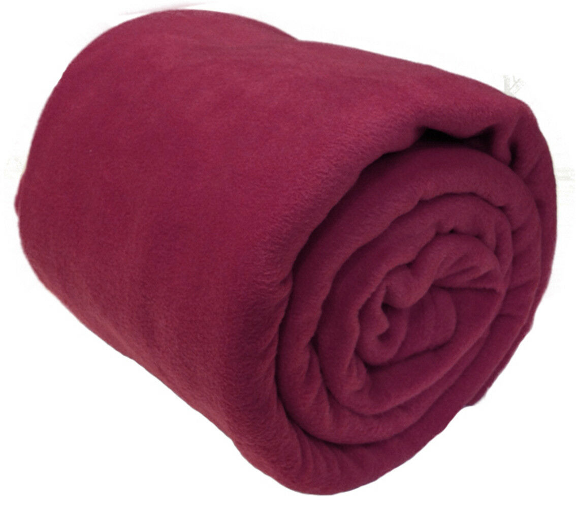 Large Fleece Throw Luxury Warm Soft Polar Blanket Sofa Bed Travel Throwover