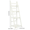 4 Tier Wooden Ladder Folding Book Shelf Stand Plant Flower Display Shelving UK