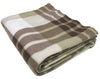 Tartan Throw Checked Large Polar Fleece Warm Soft Blanket Sofa Bed Travel Car