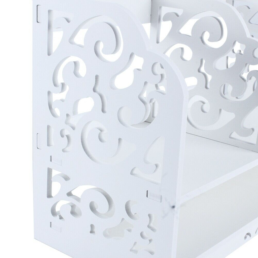 Desktop Bookshelf Storage Organizer Display Shelf Desk Tidy Rack for Home Office