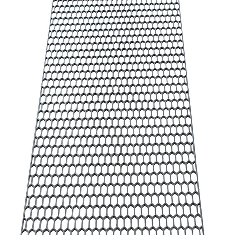 Car Racing Honeycomb Mesh Tuning Grill Net Spoiler Bumper Vent Black 40 x 120cm