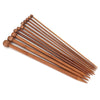 Bamboo Knitting Needles Set Carbonized Bamboo Knitting Needles Wooden Single UK
