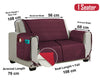 Sofa Cover Quilted Throw Washable Pet Furniture Protector Couch 1/2/3 Settee